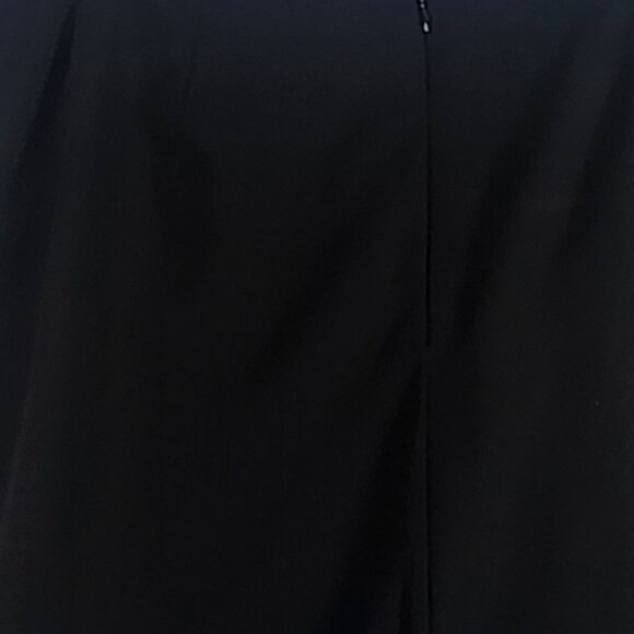 Merona Stretch Black Knee Length, Midi, Pencil Skirt Stretch Zipper Size 12 - Picture 5 of 9